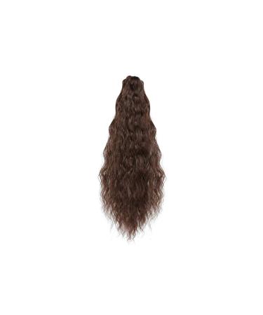 Amyseller 22-Inch Curly Hairpiece - Synthetic Ponytail Extensions for Women - Clip-in Braid Hair Extensions (Color 4#) - Buy Online on GoSupps.com