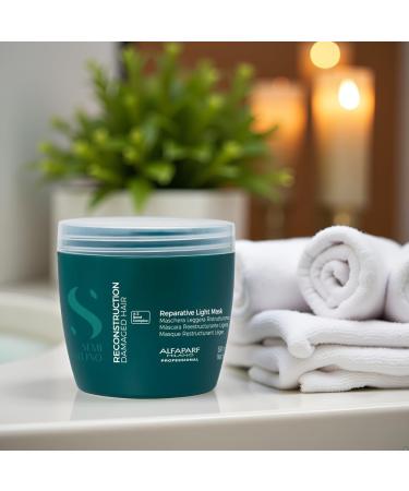 Alfaparf Milano Semi di Lino Reconstruction Reparative Light Mask 500ml - Buy Online on GoSupps.com