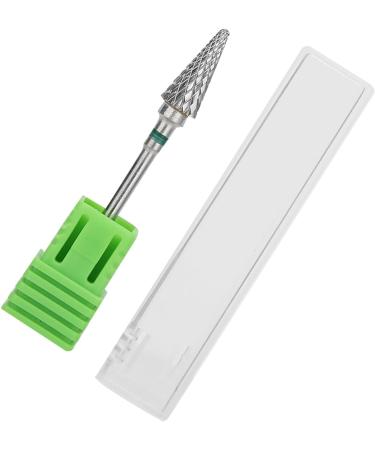 Tungsten Steel Nail Art Manicure Drill Electric Pedicure Manicure Grinding Head (Green Label) Gr nes Etikett - Buy Online on GoSupps.com