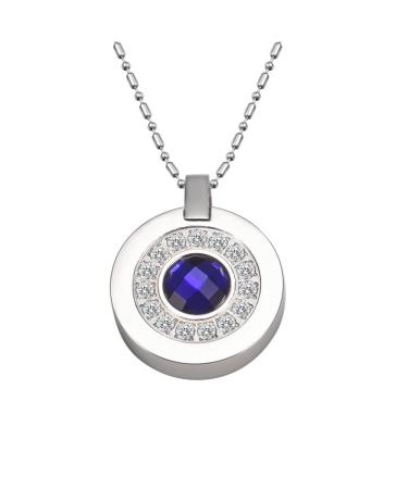 EnerMagiX stainless steel pendant with 3000 Gauss magnet gift for men or women Sep-0122