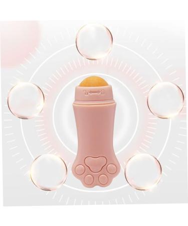 Angoily 1pc Women Face Professional Oil-absorbing Makeup Facial Volcanic Massager Removal Tool Practical 7.5x3cm Pink - Buy Online on GoSupps.com