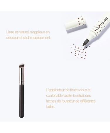 Buy Waterproof Freckle Pen - Natural Lifelike Faux Freckles Makeup in Light & Dark Brown | International Shipping - Buy Online on GoSupps.com