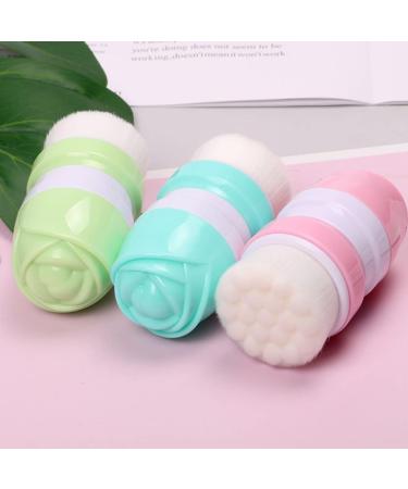 POPETPOP 1PC face Brush Silicone scrubbers face for Women face Scrubber for Women Cleansing Facial Brush face Silicone Scrubber Facial Brush Manual Miss Fiber Wool loofah Simple 11x8cm Pink - Buy Online on GoSupps.com
