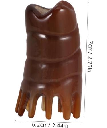 Buy Hapinary Natural Hair Shampoo Brush - Scalp Massager & Spa Tool for Ultimate Relaxation | International Shipping Available - Buy Online on GoSupps.com