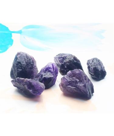 Home Decoration 100g Natural raw Dream Amethyst Stone Tumbled Stone Natural Quartz Crystals Stone forChakra Stones ERTEYIN Natural Luster - Buy Online on GoSupps.com