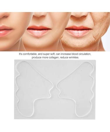 Cheek Pads Reusable Silicone Anti-Wrinkle Cheeks Pads Anti-Wrinkle Pads Facial Paste Facial Beauty Stickers - Buy Online on GoSupps.com