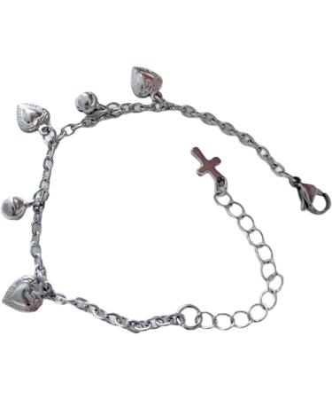 Oralgos Stainless Steel Hero Trailer Bracelet | Enchanting Bell Charm Adjustable Hand Chain | Perfect Jewelry Gift for Women & Men - Buy Online on GoSupps.com
