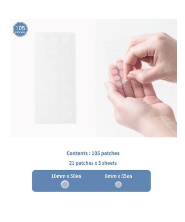 Buy Tea Tree Acne Spot Patches - Salicylic Acid Treatment for Blemishes | 105 Count | Fast International Shipping - Buy Online on GoSupps.com