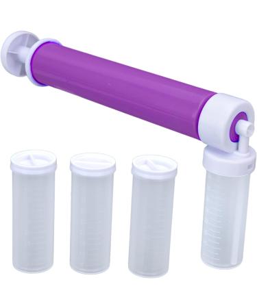 Manual Cake Duster Multifunction Plastic Coloring Sprayer for Baking (Purple) - Buy Online on GoSupps.com