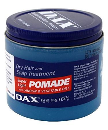Dax Pomade Super Light 14 oz Jar (Blue) - 2 Pack | 414ml x 2 | Natural Hold and Shine - Buy Online on GoSupps.com