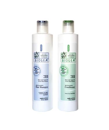 Dr ROSS' BIOGEM Clinically Proven Hair Loss Hair Care Set: Shampoo  Conditioner 10 Ounces for Normal Scalp Safety  Efficacy Test 100 Percent Stopped Balding by FDA  QVC Certified Lab