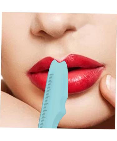 DOITOOL 6 Pcs Silicone Beauty Ruler Silicone Molds Eyeliner Guard Shield Eyeshadow Stencils Aid Bevel Seal - Buy Online on GoSupps.com