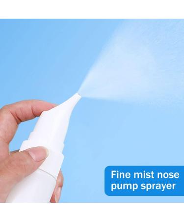 MeisiKeli 5pc Empty Nasal Spray Bottles - Refillable Fine Mist Nose Saline Atomizer Containers 70ml - Buy Online on GoSupps.com