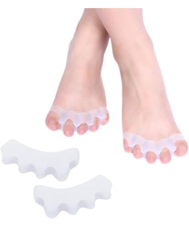 Buy Silicone Toe Separators for Hallux Valgus & Hammer Toe Relief - 4 Pieces for Foot Pain Relief - International Shipping Available - Buy Online on GoSupps.com
