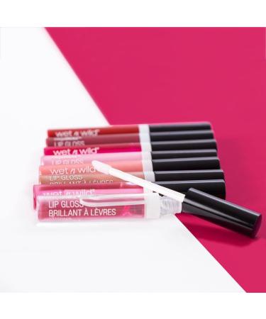 wet n wild MegaSlicks Lip Gloss in Red Sensation - High Glossy Lip Makeup 0.19 Ounce - Buy Online on GoSupps.com