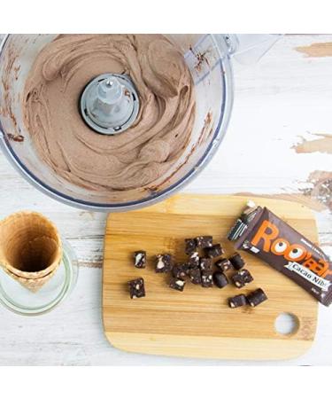 Roobar Cacao Nibs Raw Bar - Dairy & Gluten Free. 100% Organic Vegan with Superfoods for Optimum Nutrition. No Added Refined Sugar - 20 x 30g Raw Bars - Buy Online on GoSupps.com