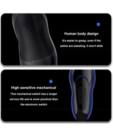 Electric Shaver for Men Rechargeable Wet/Dry Waterproof Cordless Portable Ideal Gift Beard Shaver Head shaver 4D Rotary 4-in-1 Face Nose Hair Trimmer - Buy Online on GoSupps.com
