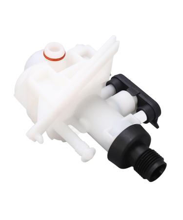 RV Toilet Water Module Assembly Direct Replacement Frost Crack Resistance RV Toilet Water Valve Kit Heavy Duty Proof for Aqua Magic V High and Low Models