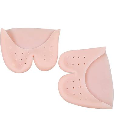 Buy Silicone Pointe Toe Pads & Forefoot Cushions | Soft Toe Protectors for Men & Women - 2 Pairs (White) - International Shipping Available - Buy Online on GoSupps.com