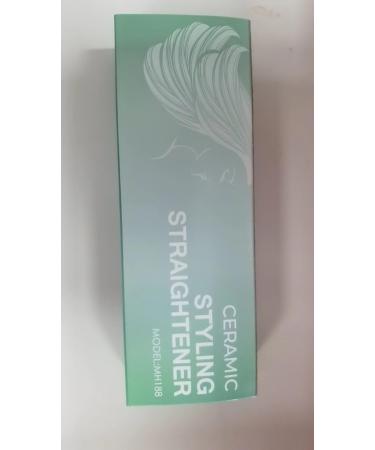 2 in 1 Lightweight Hair Straightener & Curler | Fast Heating Ceramic Plates | Temperature 120-200 | Green - Buy Online on GoSupps.com