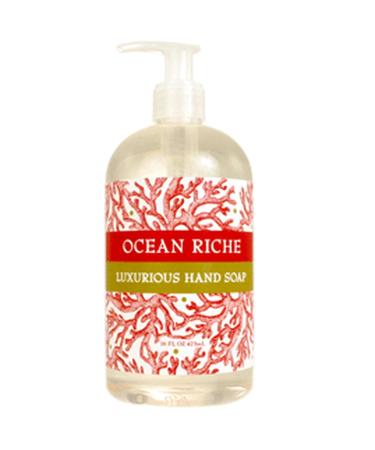 Greenwich Bay Trading Co. Luxurious Hand Soap 16 Ounce Ocean Riche