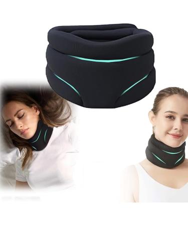 Cervicorrect Neck Brace Anti Snoring Neck Brace Neck Brace for Sleeping Soft Cervical Collar Adjustable Support Brace for for Pressure Relief 2pcs yl-105023(Color:Grey 1pc) - Buy Online on GoSupps.com