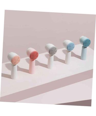 MAGICLULU Face Pore Facial Brush Cleaning Cleansing Brush Brush Face Cleansing Brush Facial Exfoliator Scrubber Brush Face Washing Brush Handheld Brush Face Brush Manual 5.5X12.5cm Grey - Buy Online on GoSupps.com