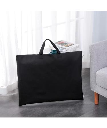 EZEKMAF Art Portfolio Bag Medium | 600D Oxford Fabric | Waterproof Sketchbook Carrier Case - Black | Artist Storage Tote - Buy Online on GoSupps.com