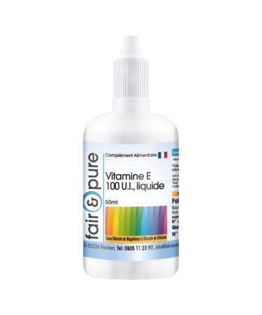 Fair & Pure® - Vitamin E 100 I.U.liquid - vitamin E oil - 50 ml