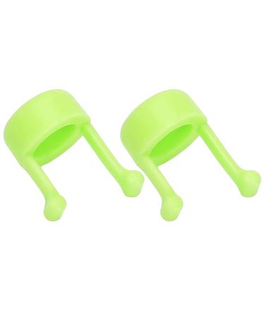 Eyedrop Guide Aid: 2pcs Bottle Dispenser & Holder Bracket - Reusable Green Device for Easy Eye Drops Application - Buy Online on GoSupps.com