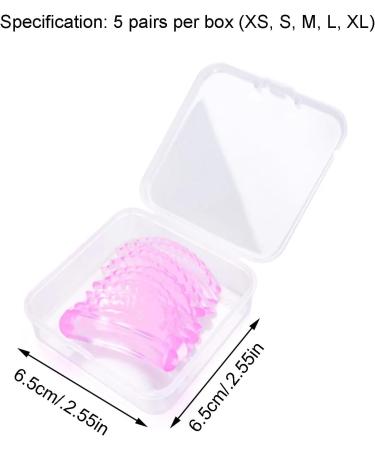 Eyelash Lifting Kit | Silicone Eyelash Perming Curler with Seashells Design | Lash Lift Tool Eyelash Perming Curler Shield Pads Lash Lifting Pads Reusable Self-Adhesive for Salon - Buy Online on GoSupps.com