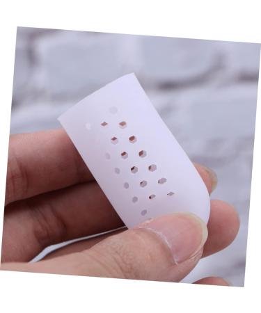 Hemoton Silicone Toe Sleeves - 2 Pairs, Breathable Big Toe Protectors for High Heels - White Size 2 - Buy Online on GoSupps.com