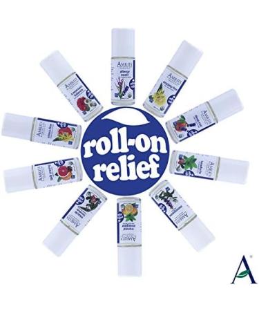 Amrita Aromatherapy Organic Deep Rest Roll-On Blend 30ML - Relaxation, Sleep, Calming - Non-GMO, Natural, USDA Certified - Buy Online on GoSupps.com