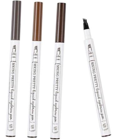 FOYTOKI 8 Pcs Eyebrow Makeup Tool Eyebrow Pen Brow Pencil Liquid Eyebrow Pen Waterproof Eyebrow Pen - Buy Online on GoSupps.com