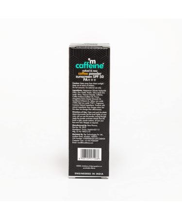  mCaffeine mCaffeine Coffee Powder Sunscreen SPF 50 PA+++ - Buy Online on GoSupps.com