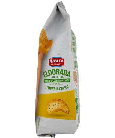  Italian Gourmet E.R. Amica Chips Eldorada Gluten Free Crunchy Potato Chips with Wavy Cut 5 x 130g - Buy Online on GoSupps.com