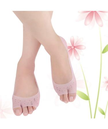 Healifty Invisible Non-Slip Breathable Silicone Gel Moisturizing Socks - Pink | Ideal for Soft Skin & Comfort - Buy Online on GoSupps.com