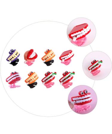 Shop Cute Wind-Up Zany Packbling Toys - 8 Funny Chattering & Jumping Party Favors for Kids | International Shipping Available - Buy Online on GoSupps.com