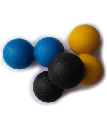 Magiclulu Massage Roller - Acupressure Deep Tissue Foot & Body Massage Ball for Travel Office & Yoga | Peanut Lacrosse Therapy Device - Buy Online on GoSupps.com