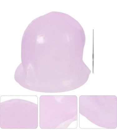 Sewroro Bonnet de Coiffure en Silicone lastique Taille Unique avec Aiguilles Crochet pour M ches R utilisable Bonnet de Teinture Professionnel pour Salon et Usage Couleur Al atoire - Buy Online on GoSupps.com