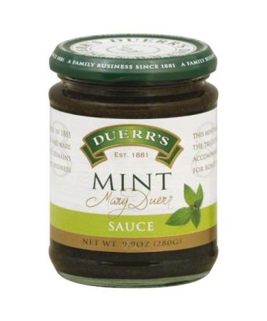 Duerr's English Mint Sauce, 9.9-ounce Jars (Pack of 6)