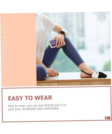 Mobestech Yoga Socks for Women - 4 Pairs Anti-Drop Cotton Half Socks with Forefoot Pad | International Shipping - Buy Online on GoSupps.com