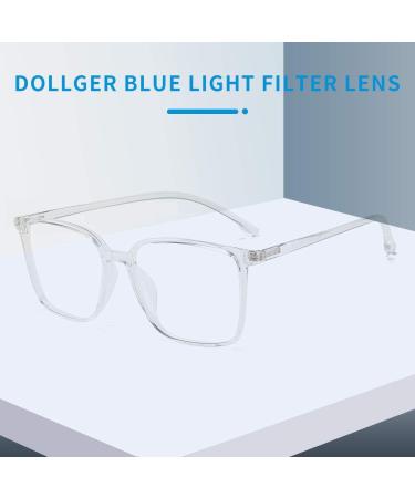 Buy Blue Light Filter Glasses | Anti-Blue Light Computer & Gaming Glasses for Men & Women | Prescription-Free Transparent Blueblocker Eyewear - Buy Online on GoSupps.com