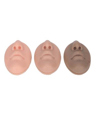 3pcs Professional Soft Silicone Nose & Mouth Piercing Models - Buy Online on GoSupps.com
