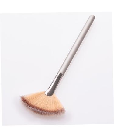 minkissy Handle Makeup Brush Fan Lip Gloss Kits Makeup Face Makeup Makeup Fan Facial Fan Make up Fan Bling Makeup Face Fan Miss Highlight Bamboo Blush Size 1 As Shown - Buy Online on GoSupps.com