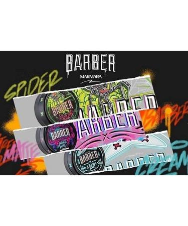 BARBER MARMARA SPIDER Hair Wax 150ml | Wet-Look Shine Effect Hair Wax for Stylish Hair - Buy Online on GoSupps.com