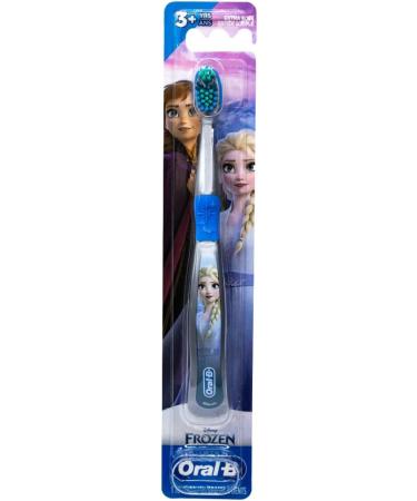 Oral-B Disney Frozen Toothbrush 3+ YRS Extra Soft - Pack of 2 (Characters Vary) - Buy Online on GoSupps.com