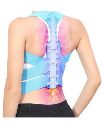 Brace Support Belt Adjustable Back Posture Corrector Clavicle Spine Back Shoulder Lumbar Posture Correction Corset For Posture - Buy Online on GoSupps.com