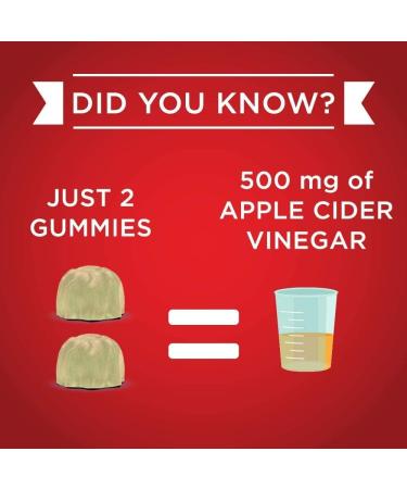 MaryRuth Organics Apple Cider Vinegar Gummies - 30 Day Supply for Immune Support - Vegan & Non-GMO - Buy Online on GoSupps.com