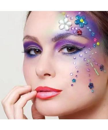 Yeweian Purple Blue Eyeshadow Palette - 16 Glitter Matte Shades, Waterproof Korean Makeup - Buy Online on GoSupps.com